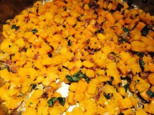 Sautéed squash would be a great side dish even without the lasagna