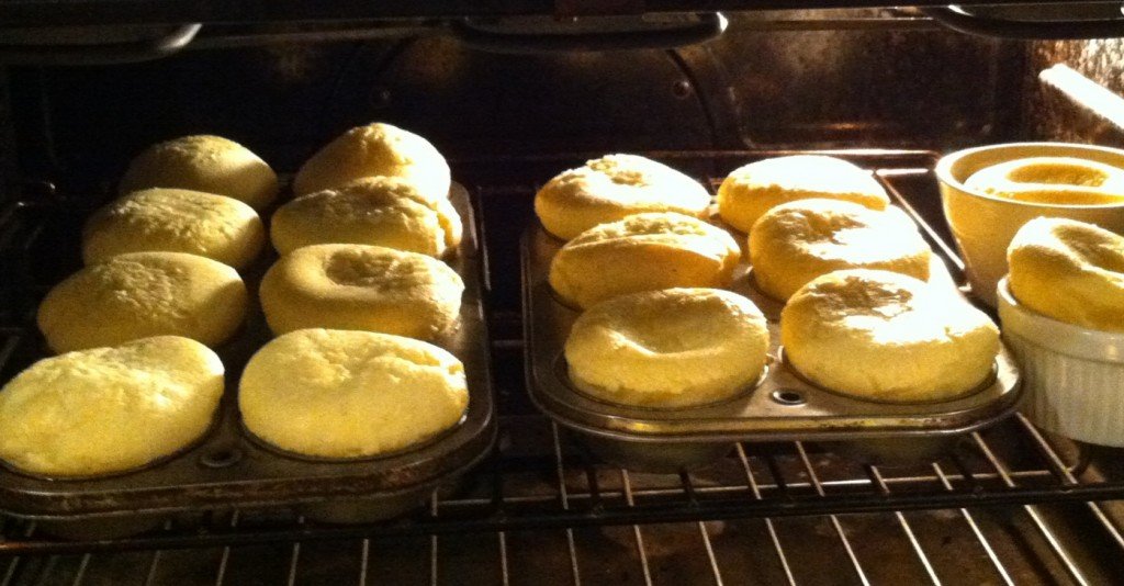 Popovers in oven