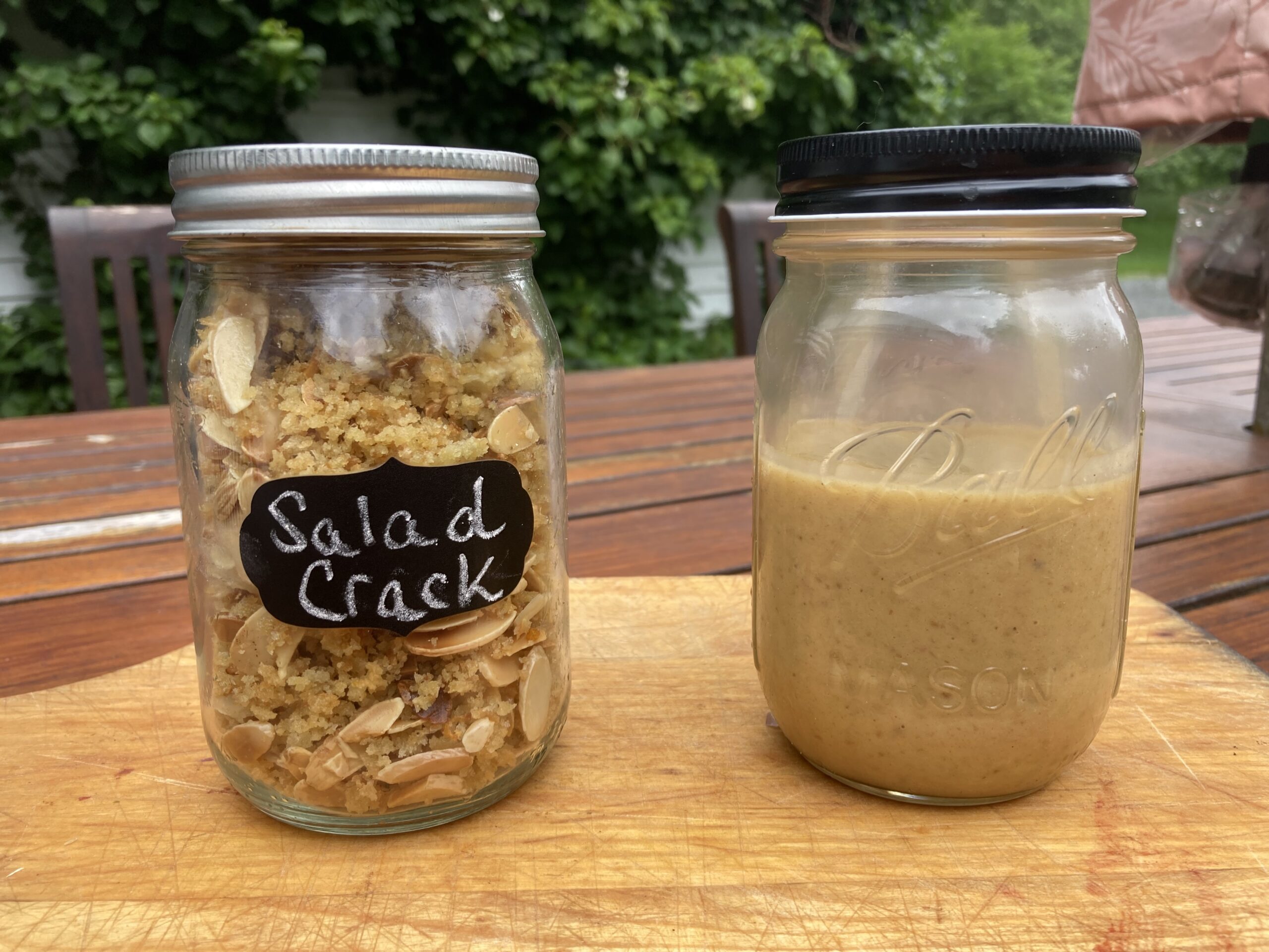 Mason Jar Salad for Meal Prep + A Killer Clean Honey Mustard Dressing!